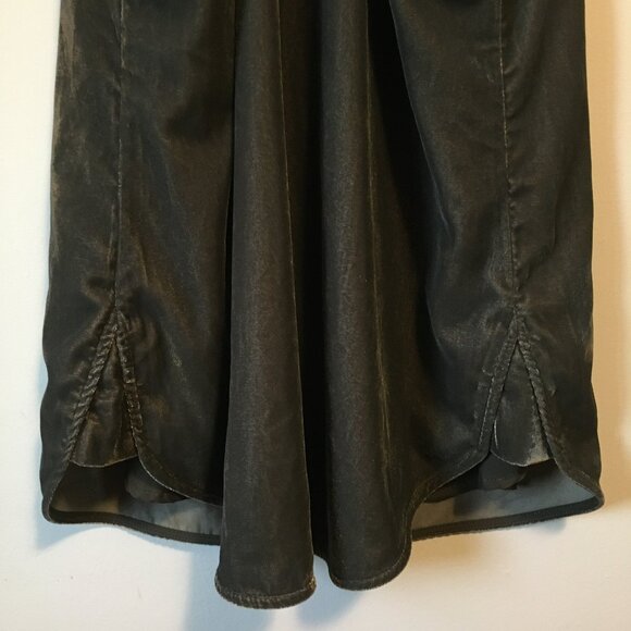 Velvety Banana Republic Dark Olive String Strap V-Neck Cami - Picture 7 of 16